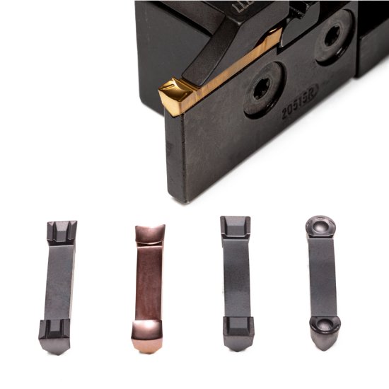 Picture of 32002-12 Cermet Arno Rouse 8182 Ext.Grooving,Face Grooving,Int.Grooving Insert 0.1180 3.00mm Wide 0.0080 0.20mm Radius